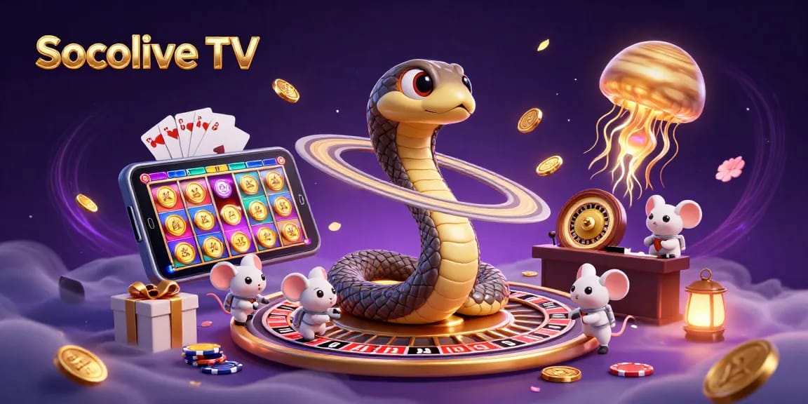 Experience Socolive TV's thrilling cosmic betting adventure with roulette and gaming action!