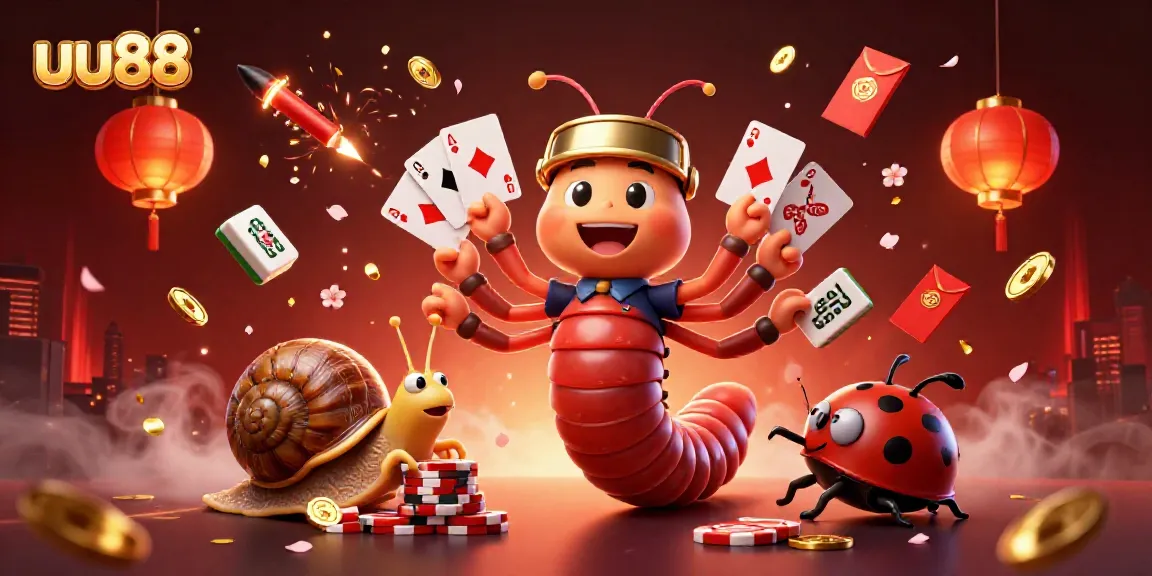 Experience epic excitement with the uu88 millipede dealer in a vibrant casino scene filled with winning elements.