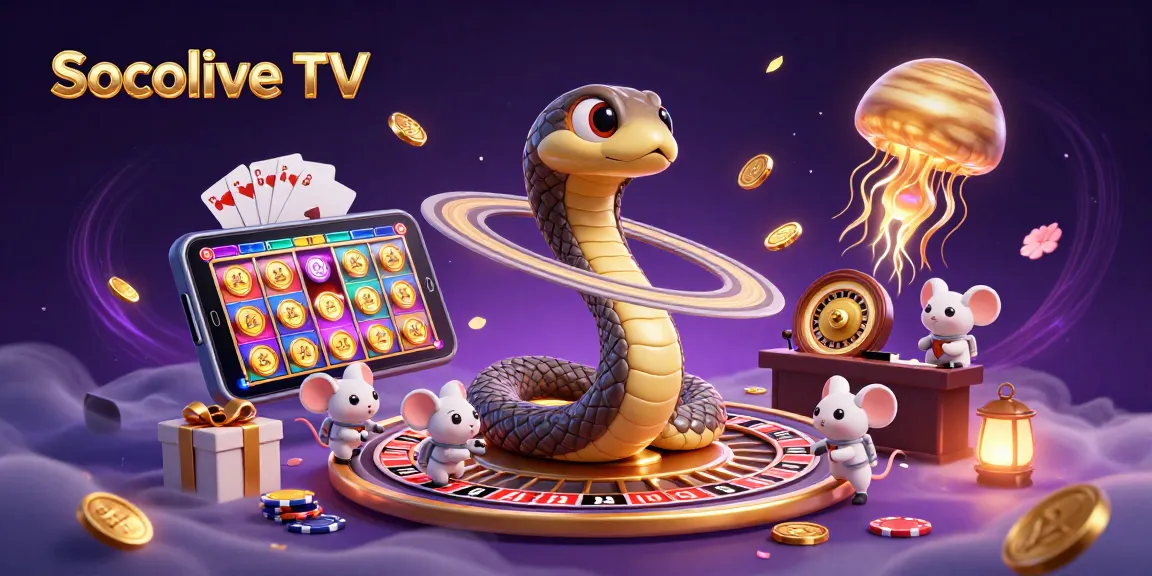 Experience Socolive TV's thrilling cosmic betting adventure with roulette and gaming action!