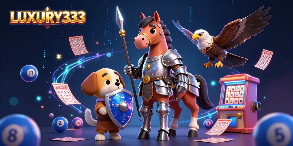 Menang besar di LUXURY333 dengan mesin lotere dan kartu bingo menarik.