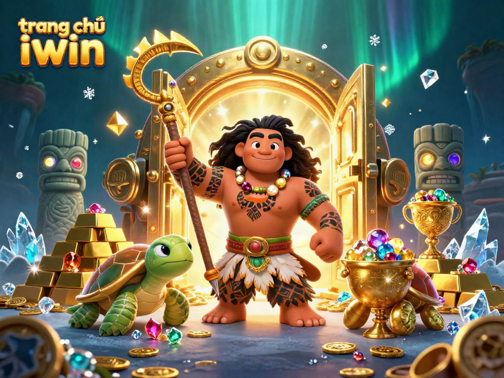 Engage with exciting gaming visuals on trang chủ iwin, featuring dynamic casino elements and characters.